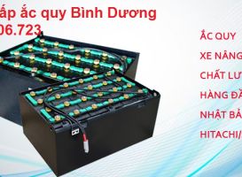 bán bình ắc quy xe nâng thủ dầu một